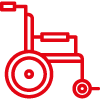 Icono silla de ruedas
